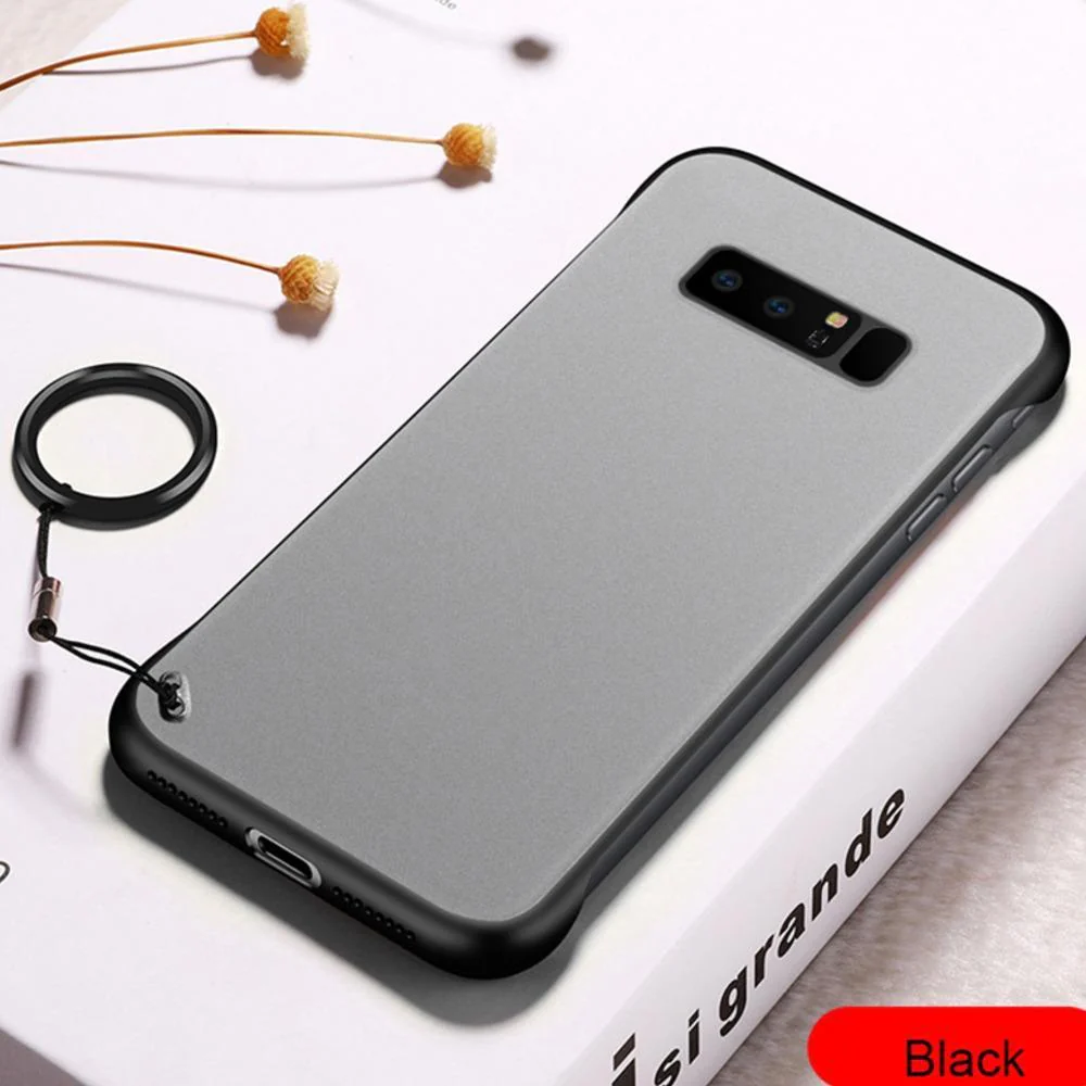 Galaxy Note 8 Luxury Frameless Transparent Case - Image 4