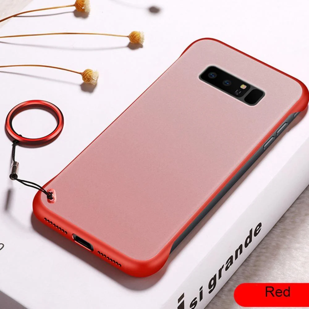 Galaxy Note 8 Luxury Frameless Transparent Case - Image 5