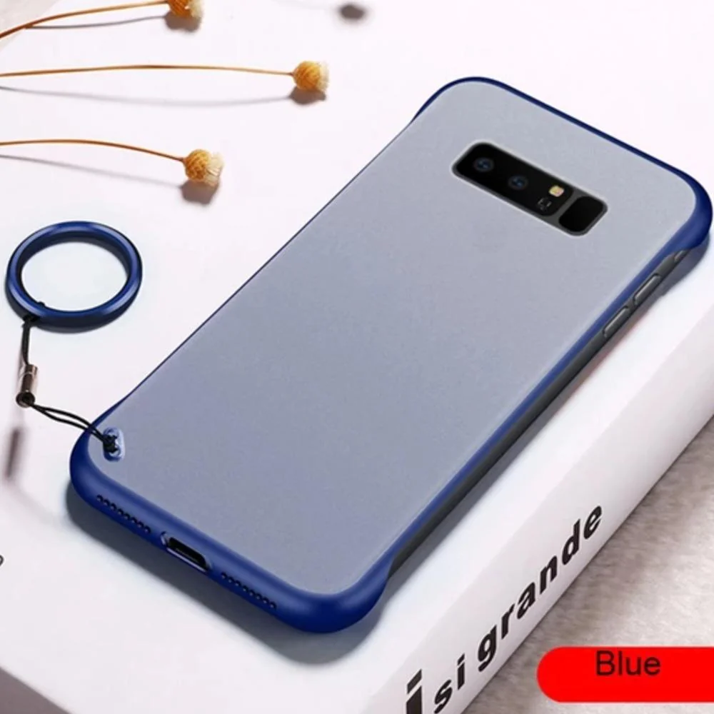 Galaxy Note 8 Luxury Frameless Transparent Case - Image 6