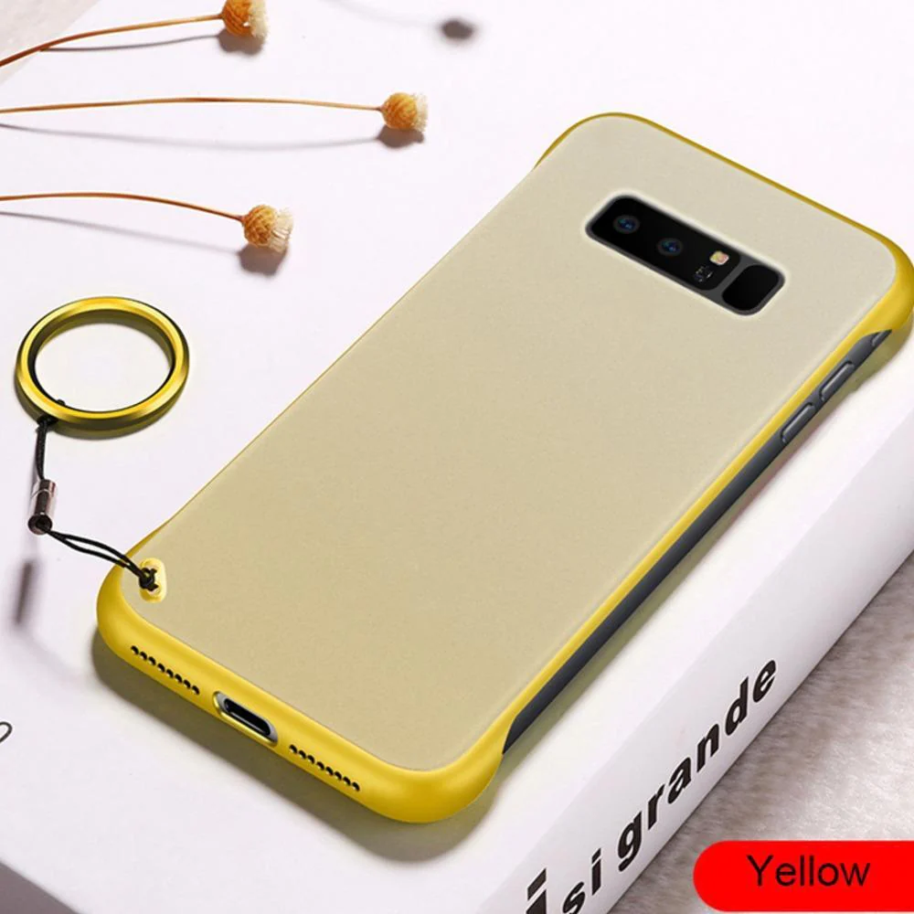 Galaxy Note 8 Luxury Frameless Transparent Case - Image 7