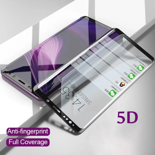Galaxy Note 9 5D Curved Edge Tempered Glass - Image 5
