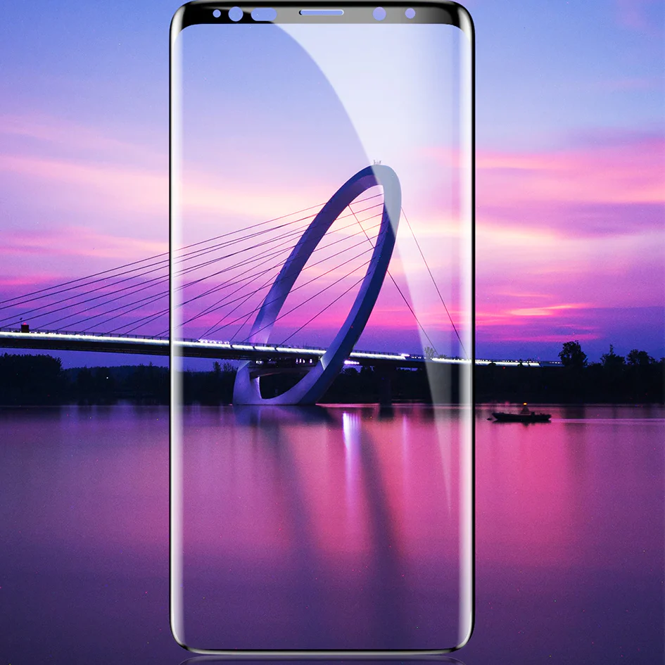Galaxy Note 9 Curved Edge Tempered Glass - Image 5