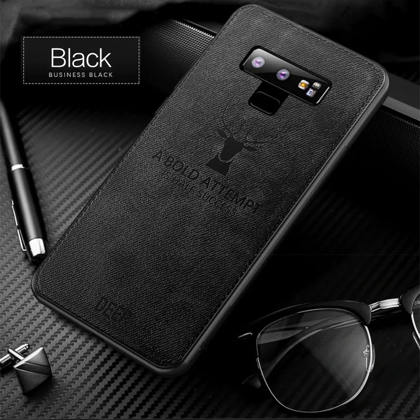 Galaxy Note 9 (3 in 1 Combo) Deer Case + Tempered Glass + Earphones - Image 12