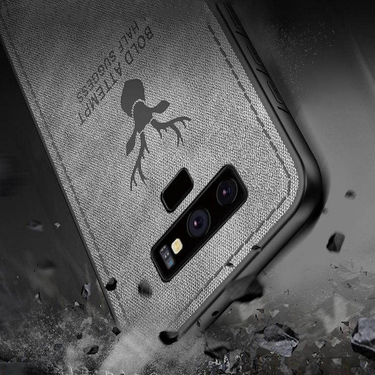 Galaxy Note 9 (3 in 1 Combo) Deer Case + Tempered Glass + Earphones - Image 14