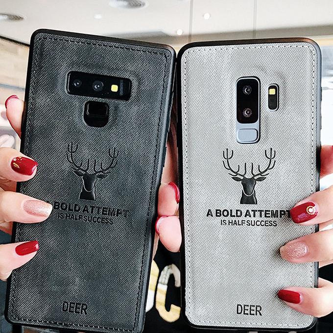 Galaxy Note 9 (3 in 1 Combo) Deer Case + Tempered Glass + Earphones - Image 2