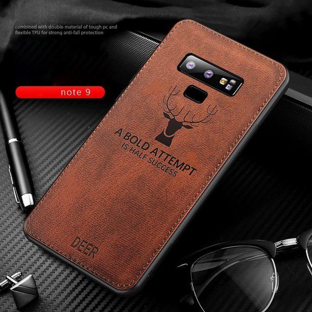 Galaxy Note 9 (3 in 1 Combo) Deer Case + Tempered Glass + Earphones - Image 20