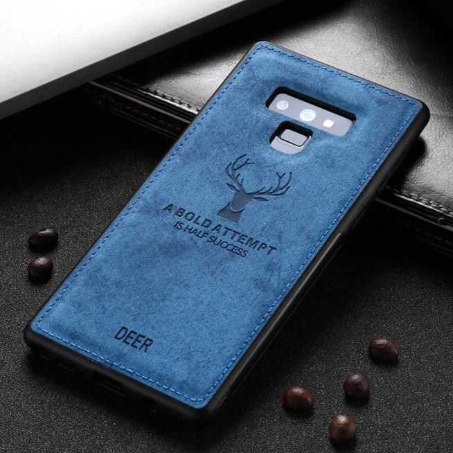 Galaxy Note 9 (3 in 1 Combo) Deer Case + Tempered Glass + Earphones - Image 3