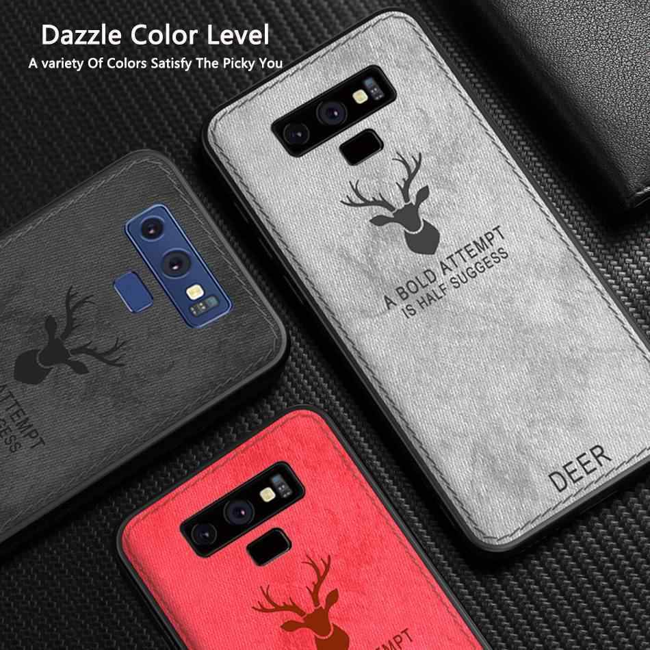 Galaxy Note 9 (3 in 1 Combo) Deer Case + Tempered Glass + Earphones - Image 4