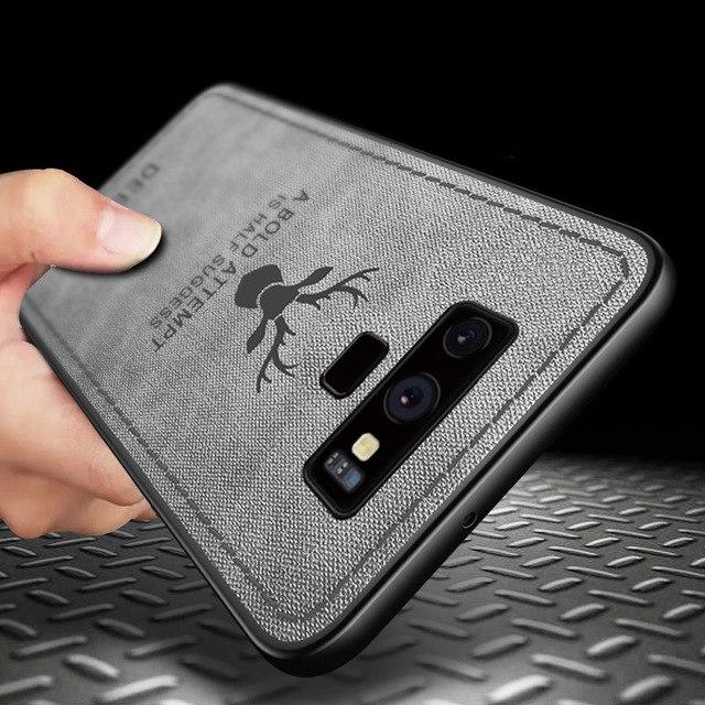 Galaxy Note 9 (3 in 1 Combo) Deer Case + Tempered Glass + Earphones - Image 5