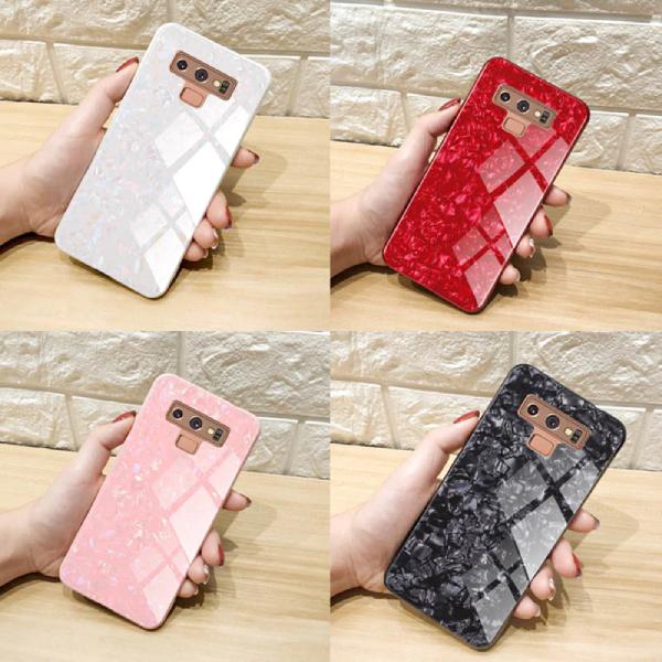 Galaxy Note 9 Dream Shell Series Textured Marble Case - Image 13