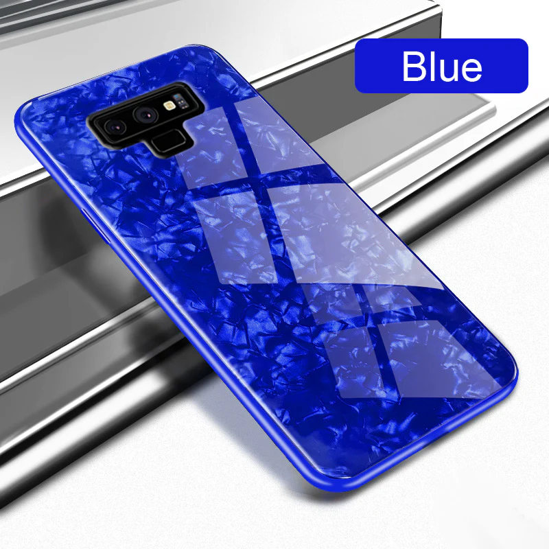 Galaxy Note 9 Dream Shell Series Textured Marble Case - Image 5