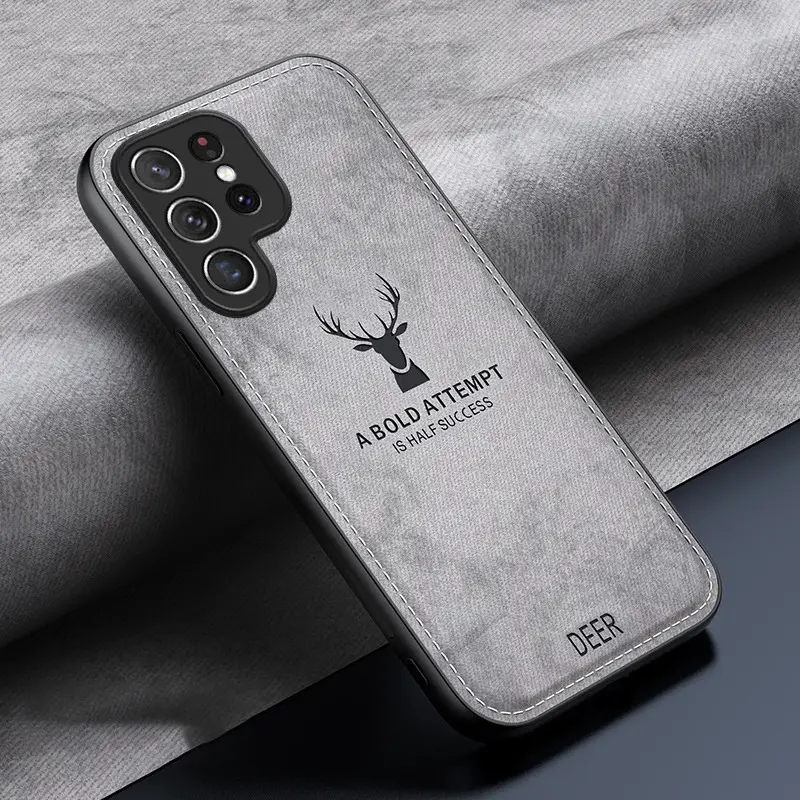 Deer Pattern Elegance Leather Case - Image 10