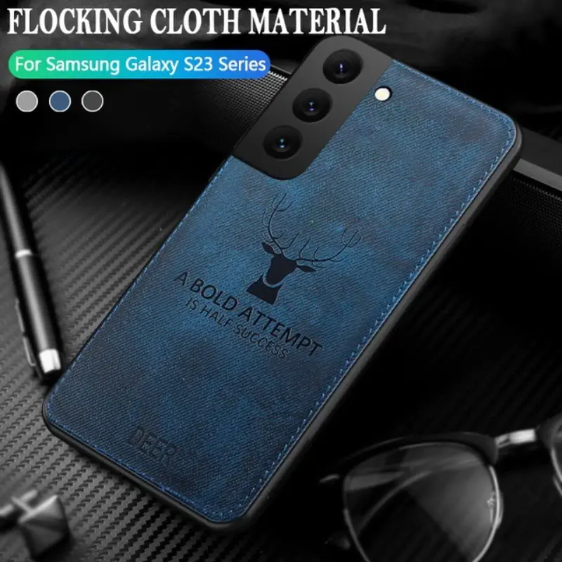 Deer Pattern Elegance Leather Case - Image 17