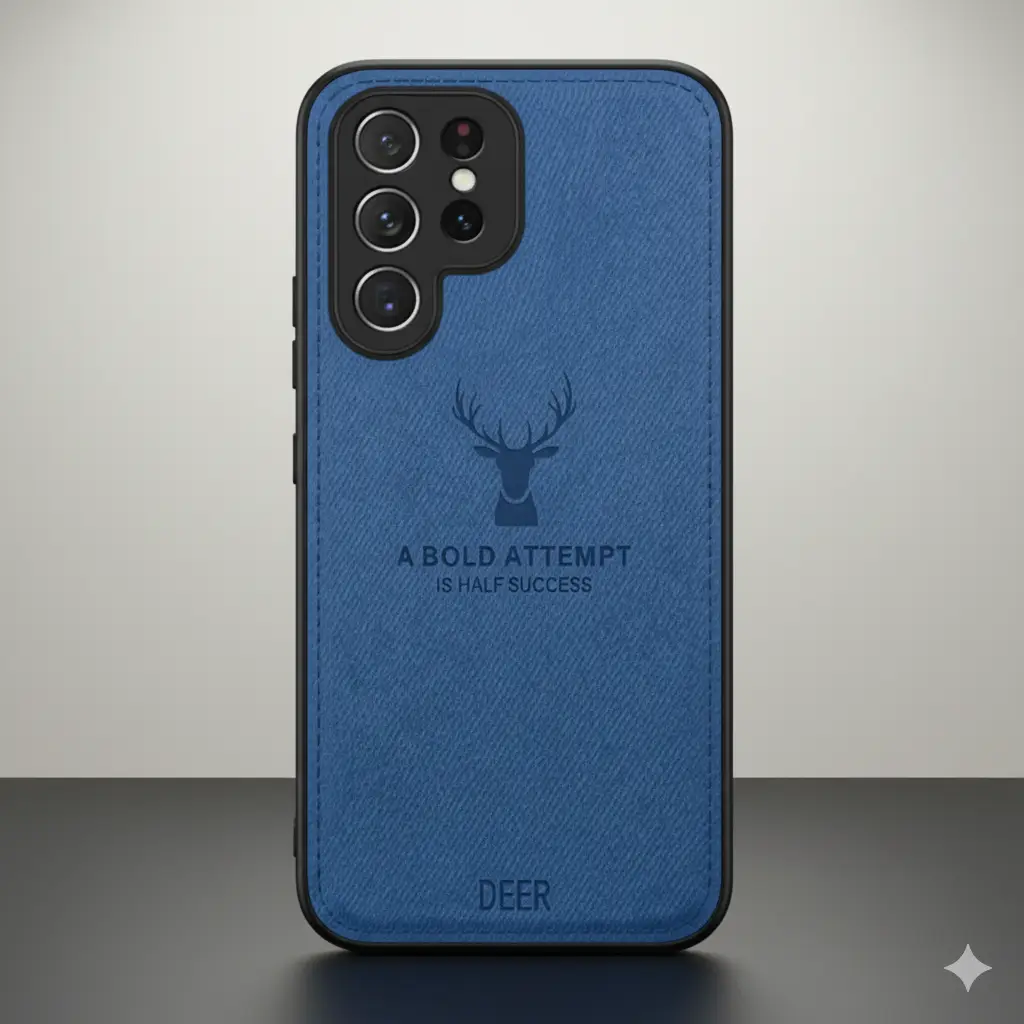 Deer Pattern Elegance Leather Case - Image 6