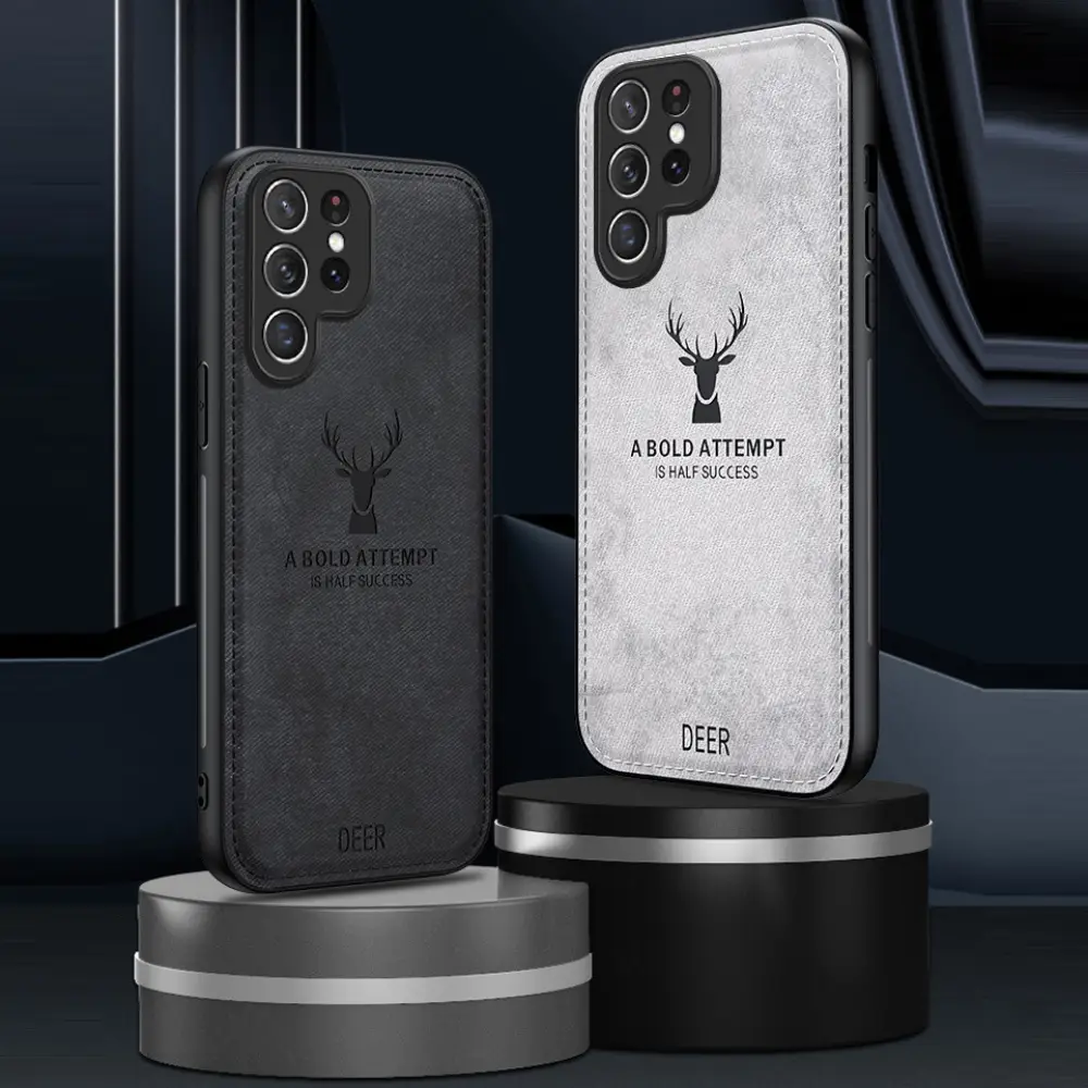 Deer Pattern Elegance Leather Case - Image 7
