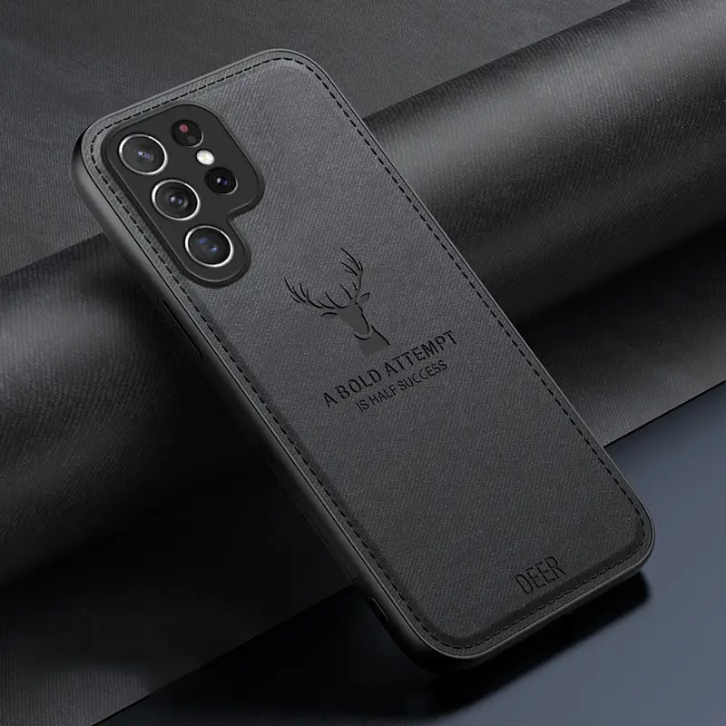 Deer Pattern Elegance Leather Case - Image 9