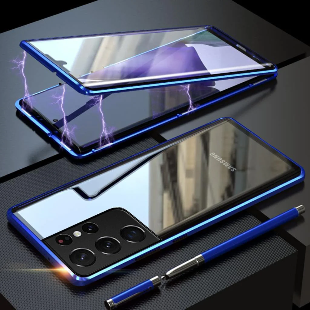 Galaxy S Series (Front+Back) Protection Magnetic Fit Case - Image 4