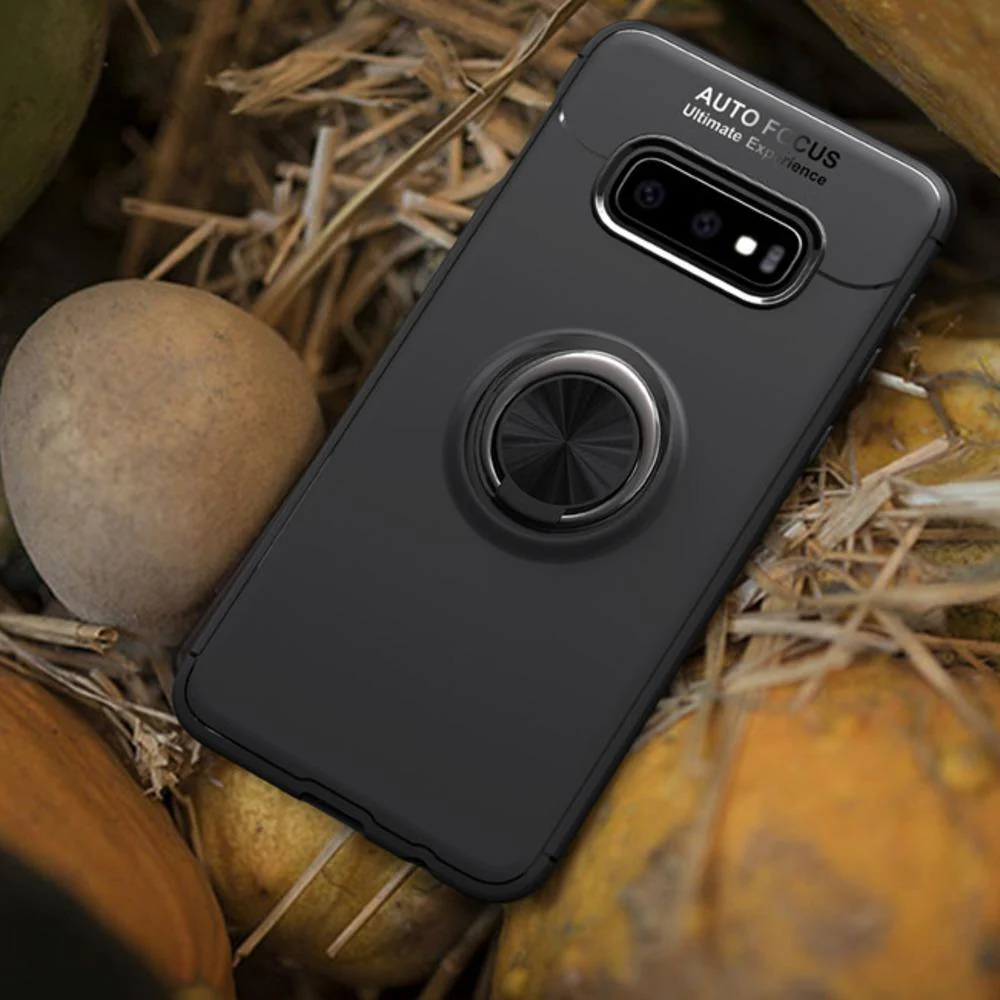 Galaxy S Series Metallic Finger Ring Holder Case - Image 4