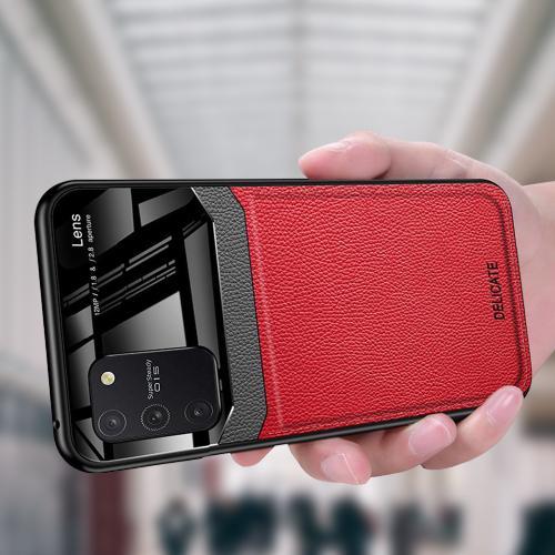 Galaxy S Series Sleek Slim Leather Glass Case - Image 5