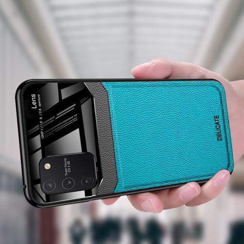 Galaxy S Series Sleek Slim Leather Glass Case - Image 6