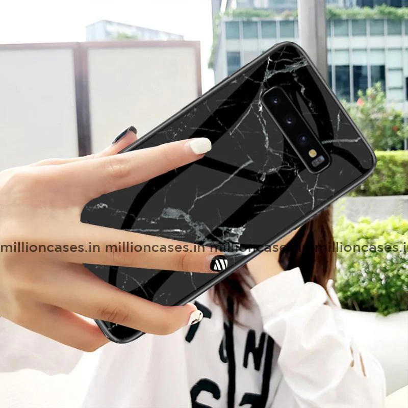 Galaxy S10 Classic Nature Elemental Textured Marble Case - Image 2