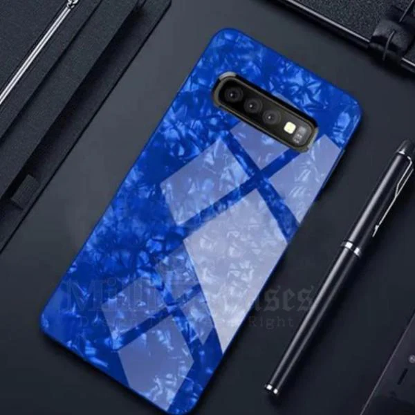 Galaxy S10 Dream Shell Textured Marble Case - Image 3