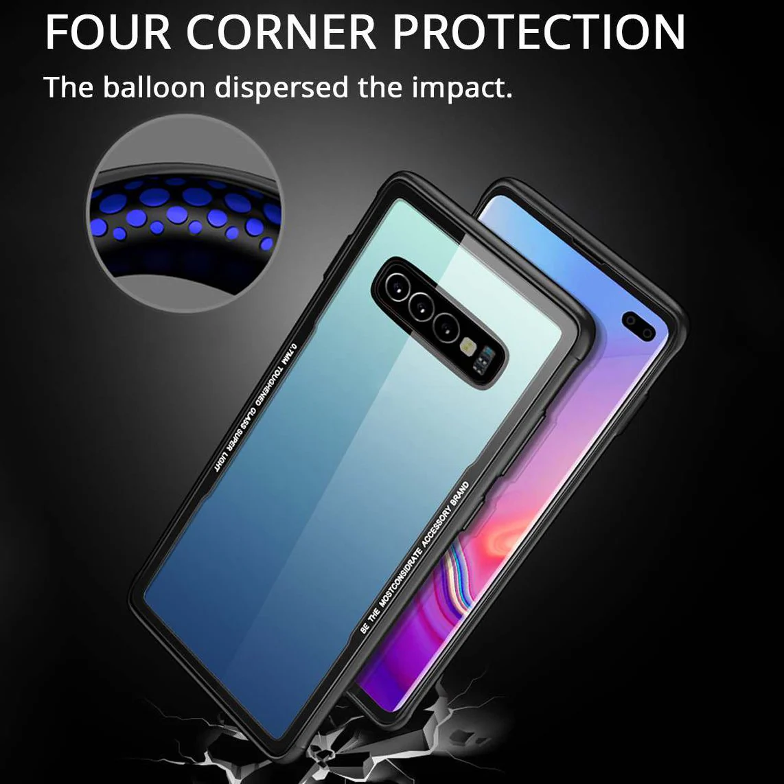 Galaxy S10 Glassium Protective Series Case - Image 9