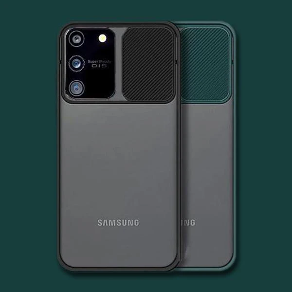 Galaxy S10 Lite Camera Lens Slide Protection Matte Case - Image 3