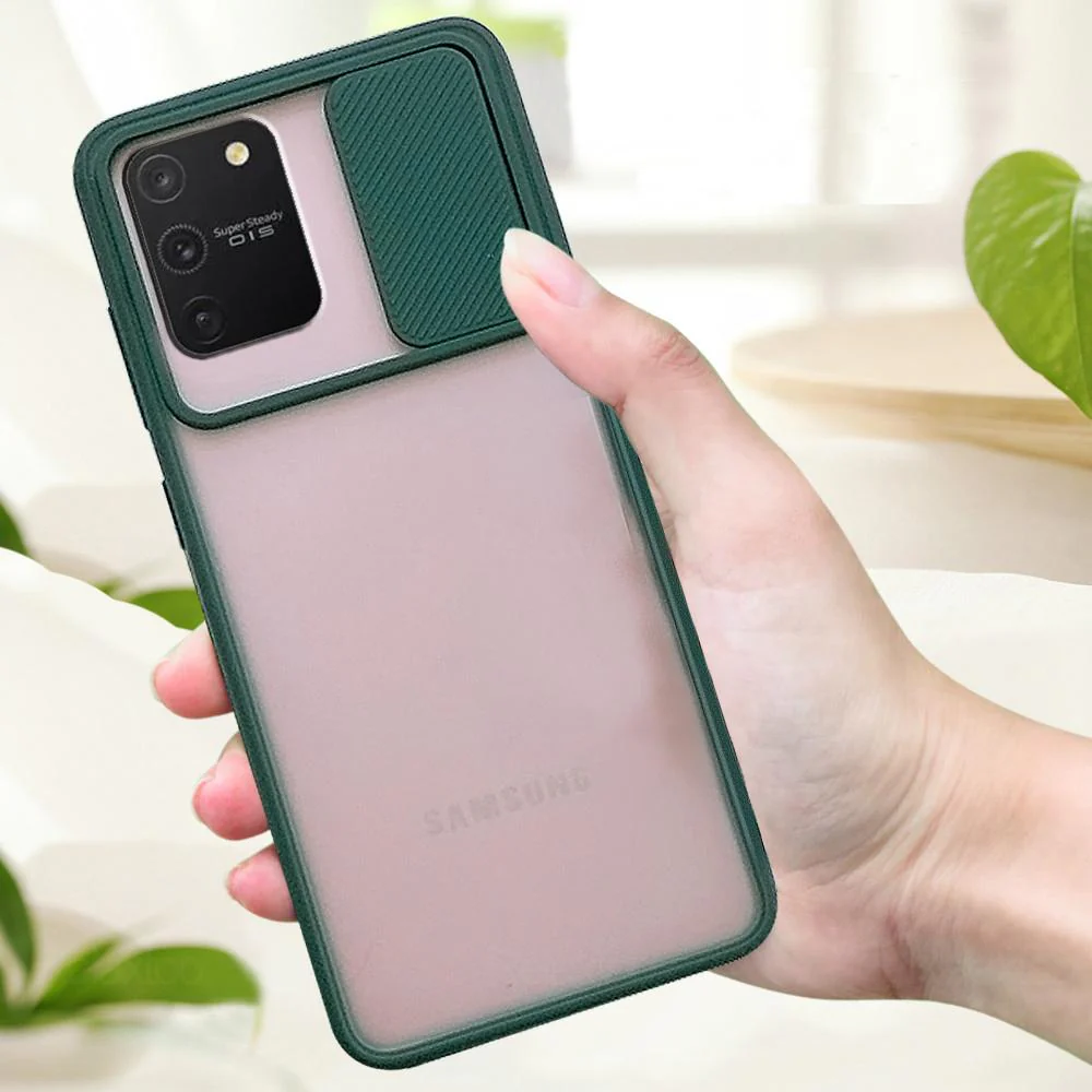 Galaxy S10 Lite Camera Lens Slide Protection Matte Case - Image 4