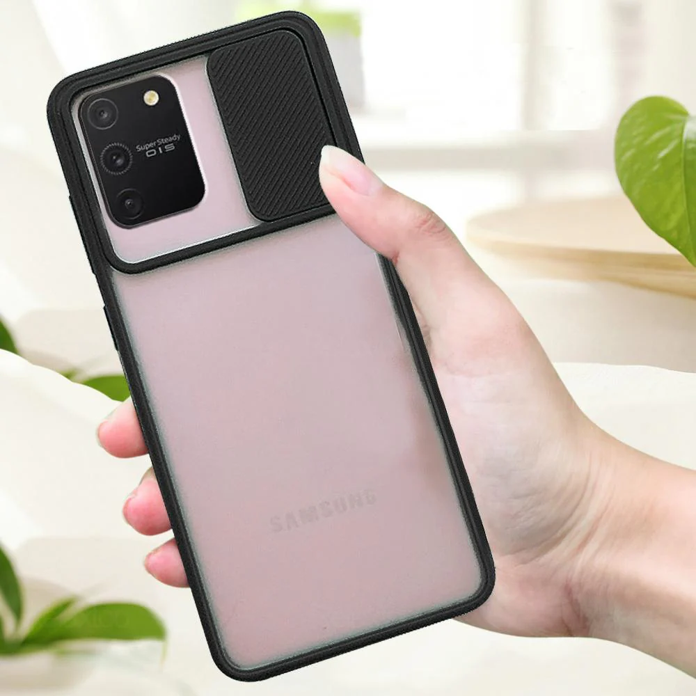 Galaxy S10 Lite Camera Lens Slide Protection Matte Case - Image 5