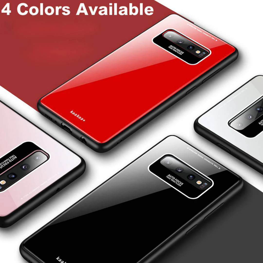 Galaxy S10 Luxury Soft Edge Acrylic Case - Image 2