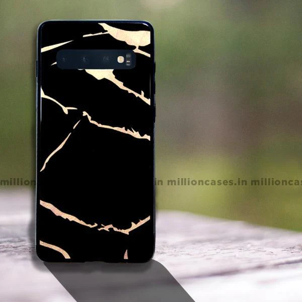 Galaxy S10 Plus Canvas Marble Texture Dazzle Gloss Case - Image 6