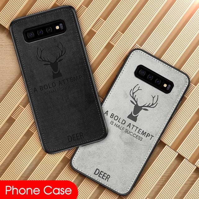 Galaxy S10 Plus Deer Pattern Inspirational Soft Case - Image 7