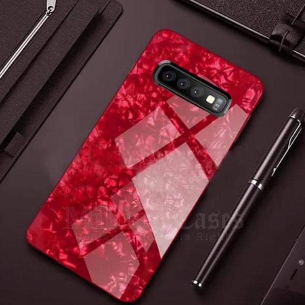 Galaxy S10 Plus Dream Shell Textured Marble Case - Image 3