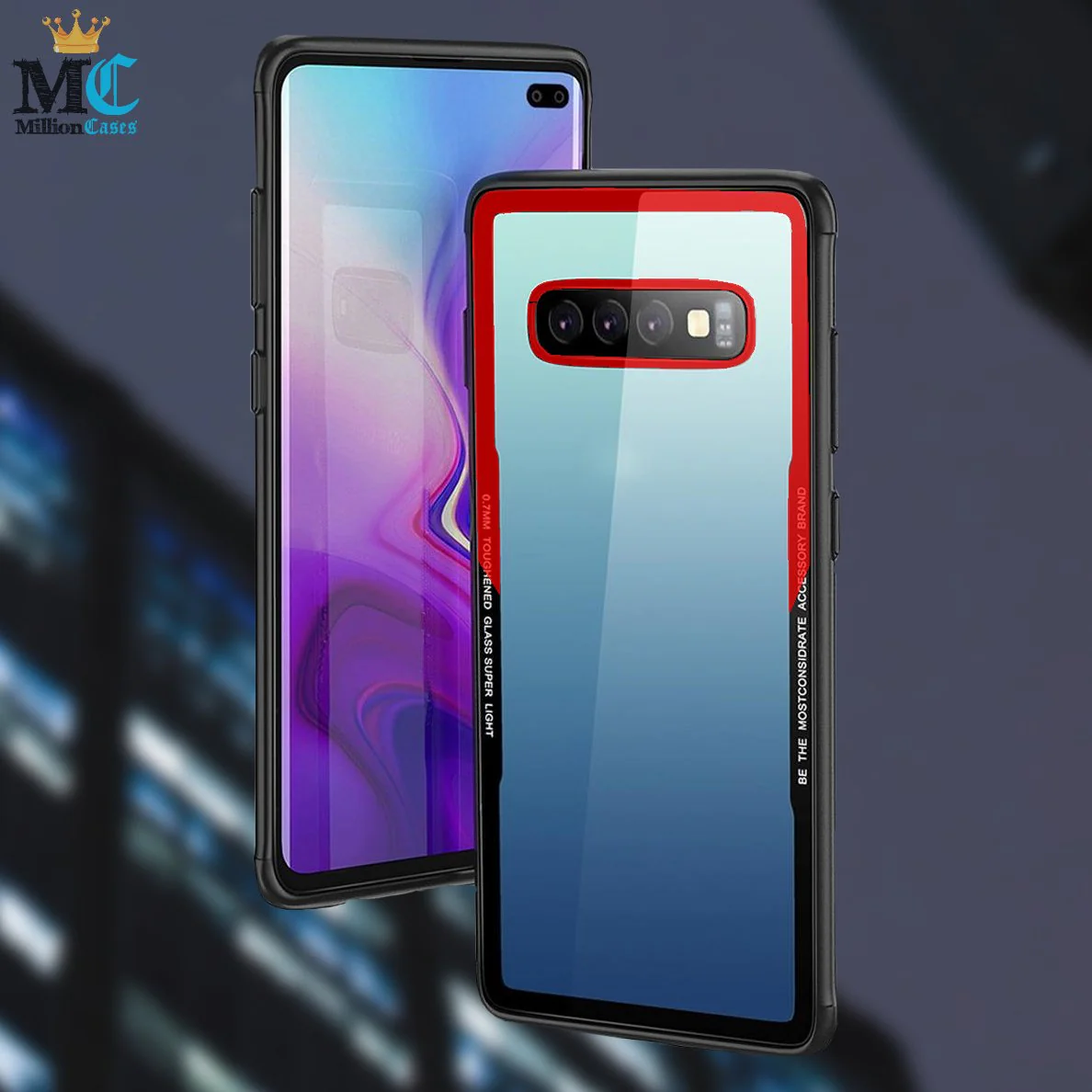 Galaxy S10 Plus Glassium Protective Series Case - Image 5