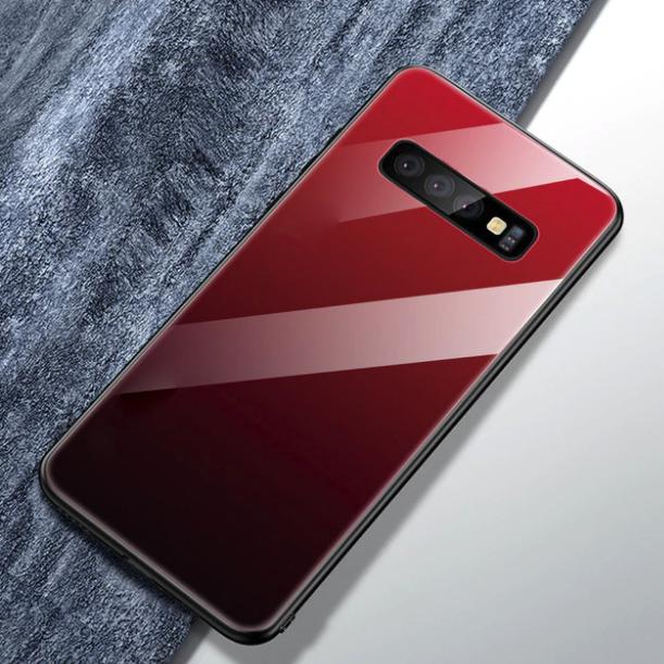 Galaxy S10 Plus Gradient Soft Edge Glass Back Case - Image 12