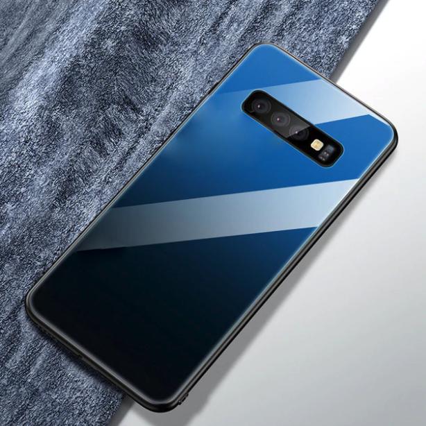 Galaxy S10 Plus Gradient Soft Edge Glass Back Case - Image 13