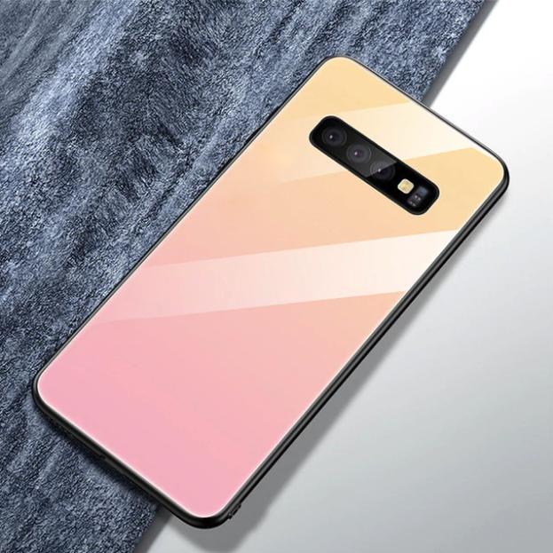 Galaxy S10 Plus Gradient Soft Edge Glass Back Case - Image 14