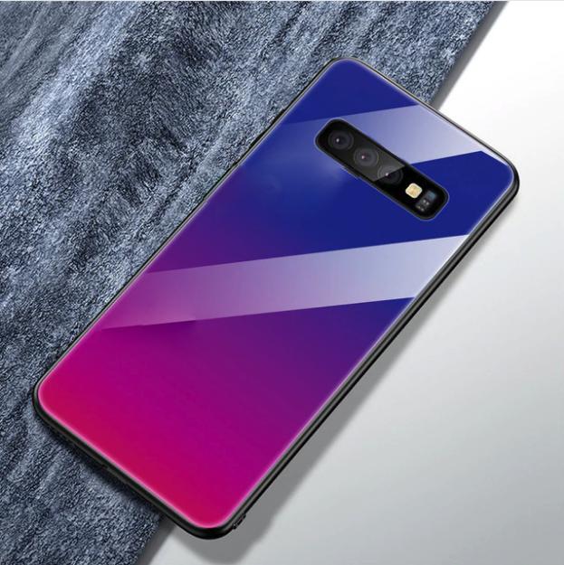 Galaxy S10 Plus Gradient Soft Edge Glass Back Case - Image 4