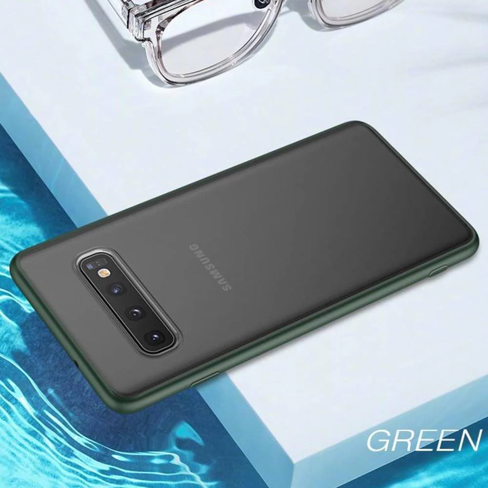 Galaxy S10 Plus Luxury Shockproof Matte Finish Case - Image 10