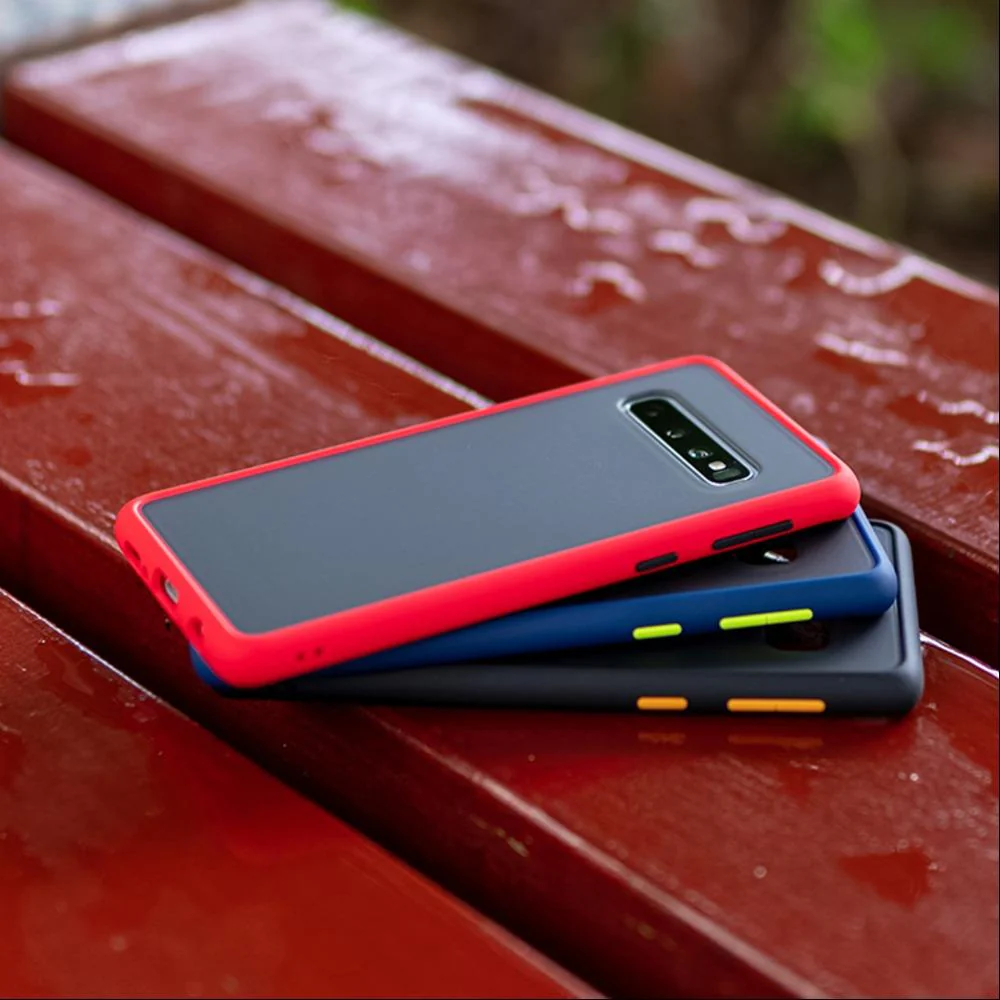 Galaxy S10 Plus Luxury Shockproof Matte Finish Case - Image 2