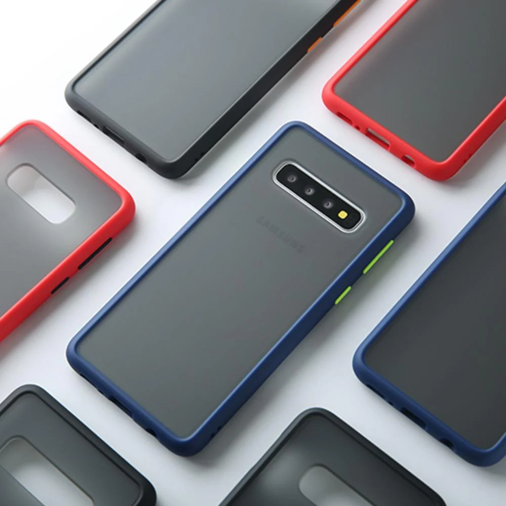 Galaxy S10 Plus Luxury Shockproof Matte Finish Case - Image 4