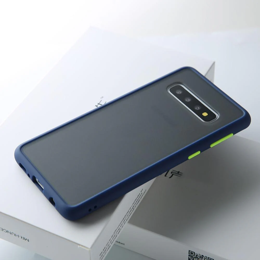 Galaxy S10 Plus Luxury Shockproof Matte Finish Case - Image 6