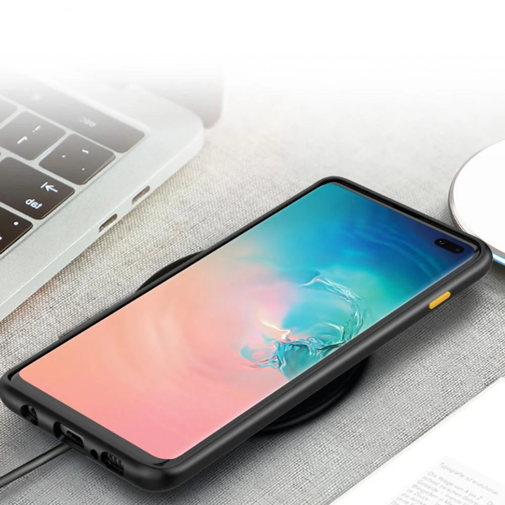 Galaxy S10 Plus Luxury Shockproof Matte Finish Case - Image 7