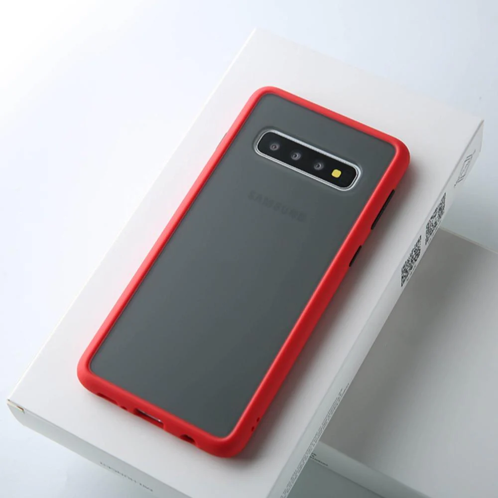 Galaxy S10 Plus Luxury Shockproof Matte Finish Case - Image 8