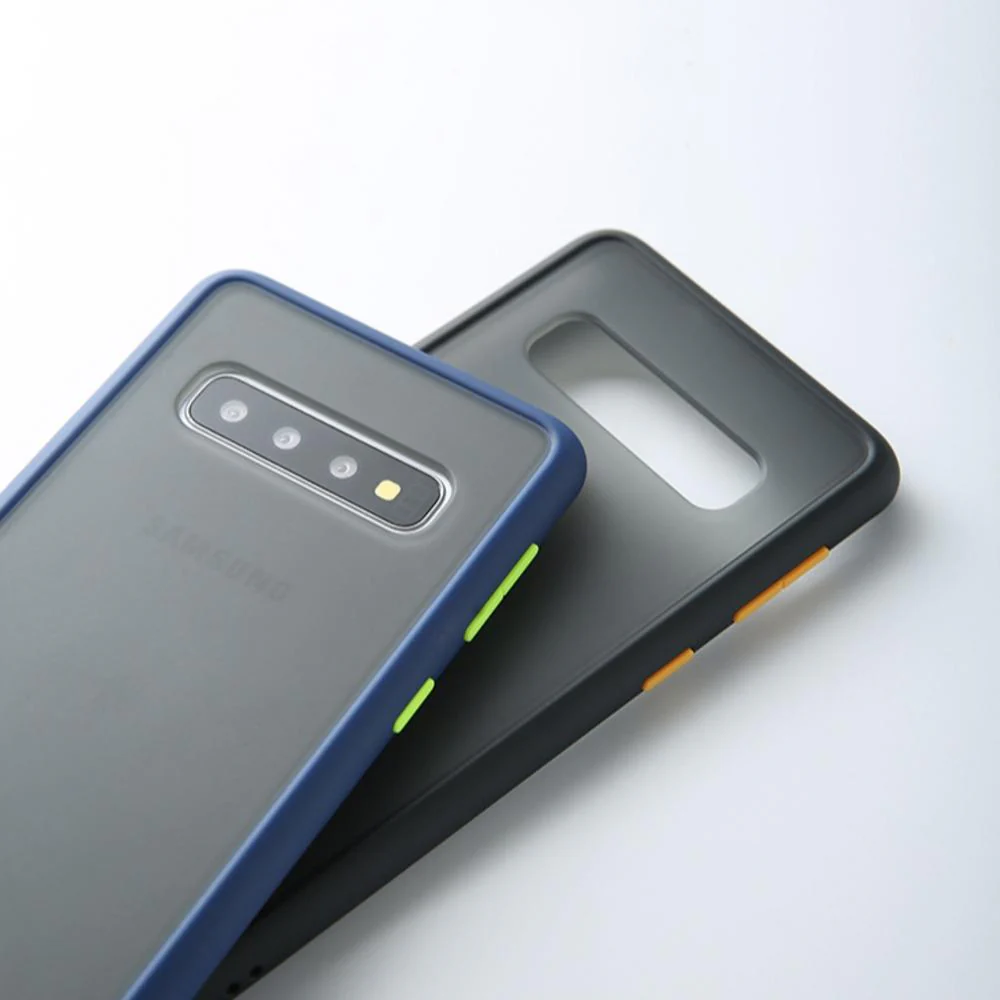 Galaxy S10 Plus Luxury Shockproof Matte Finish Case - Image 9