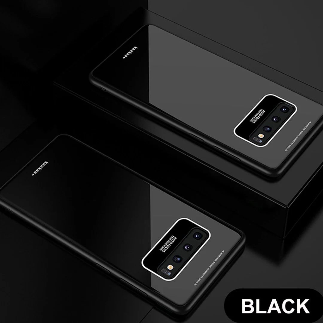 Galaxy S10 Plus Luxury Soft Edge Acrylic Case - Image 3