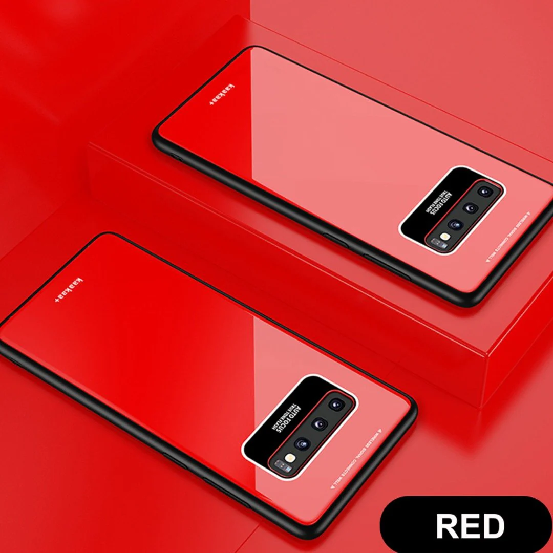 Galaxy S10 Plus Luxury Soft Edge Acrylic Case - Image 4