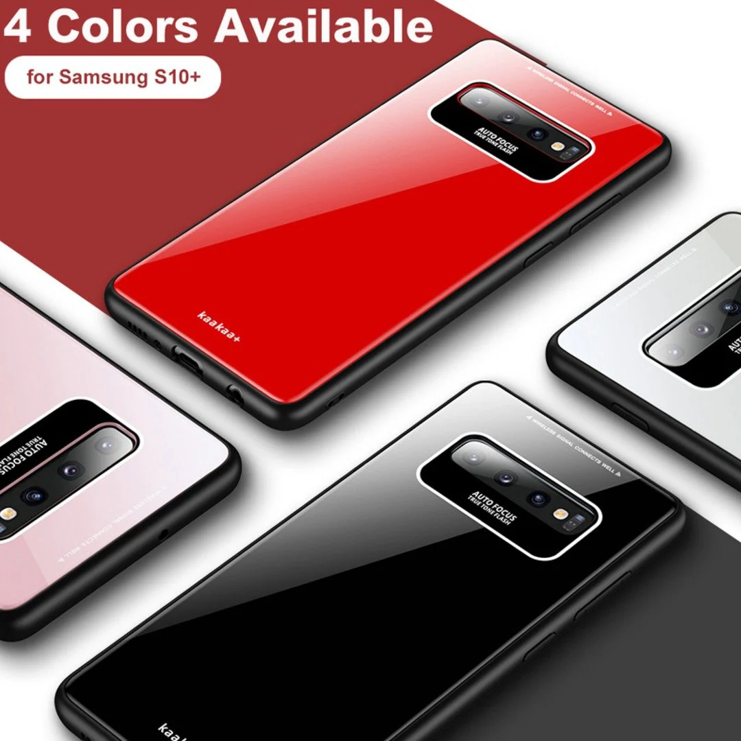 Galaxy S10 Plus Luxury Soft Edge Acrylic Case - Image 7