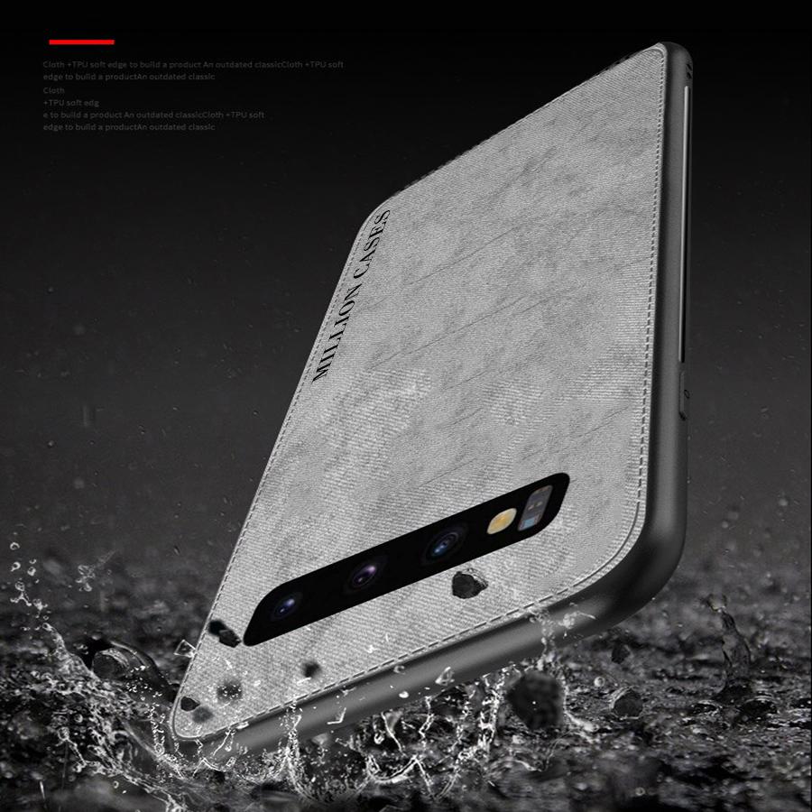 Galaxy S10 Plus Million Cases Special Edition Soft Fabric Case - Image 9